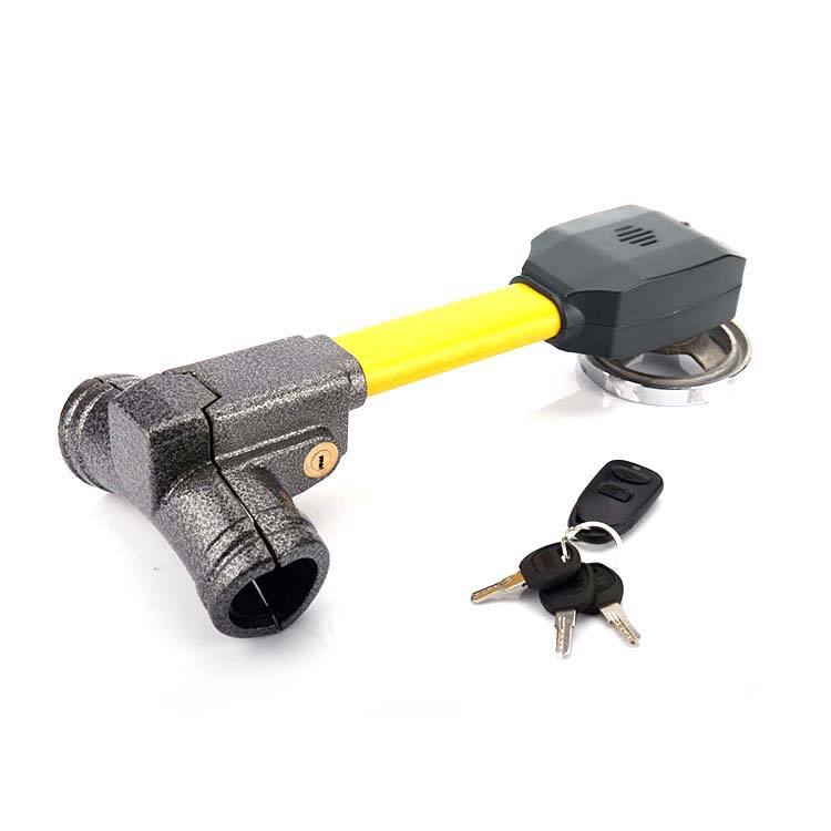 OKLead OKL6937 Steel Steering Wheel Lock with Alarm - Universal Car Anti-Theft Device
