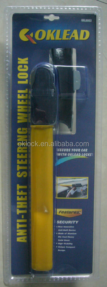 OKLead CH830 Popular Car Steering Wheel Lock - Universal Anti-Theft Security Device
